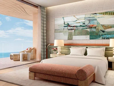 Complejo residencial New Jumeirah Asora Bay Residence with swimming pools, a wellness center and panoramic views, La Mer, Dubai, UAE