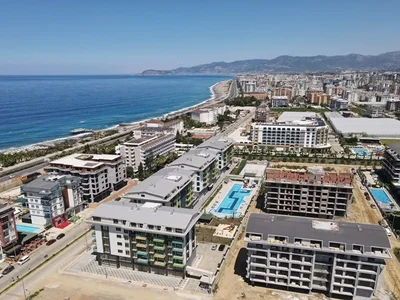 Жилой комплекс Меблированные квартира 1+1 в 100 метрах от моря комплексе Konak Terrace.