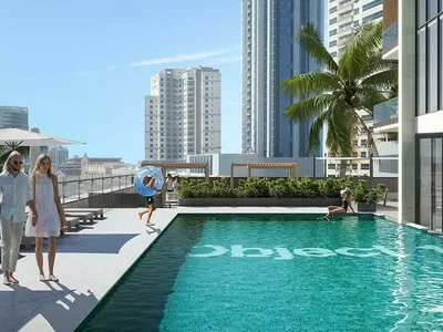 Wohnanlage Modern residential complex with swimming pools, Italian designer furniture and appliances, JVC, Dubai, UAE