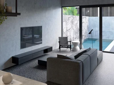 Residential complex Complex of townhouses with swimming pools in the prestigious area of Canggu, Bali, Indonesia