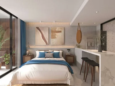 Complexe résidentiel New residence with a hotel and a spa center, 50 meters from Bang Tao Beach, Phuket, Thailand