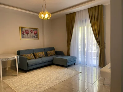 Dzielnica mieszkaniowa Cozy 1+1 apartment in Mahmutlar just 450m from the sea