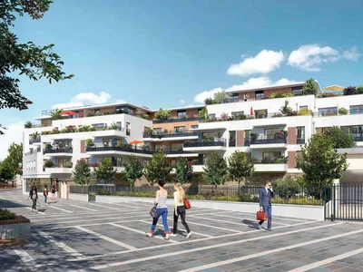 Zespół mieszkaniowy New residential complex in the center of Garches, Ile-de-France, France