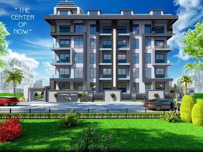Residential quarter New Apartment in the Center of Alanya with infrastructure