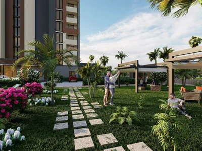 Residential complex Four bedroom flats in complex with swimming pool and parking, Mersin, Turkey