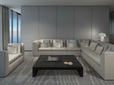 Zespół mieszkaniowy New residence Armani Beach Residences with a private beach and swimming pools, Palm Jumeirah, Dubai, UAE