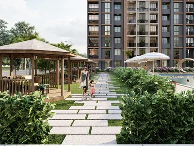 Complejo residencial Modern residential complex with swimming pool, garden, parking and sauna in the center of Mersin, Türkiye