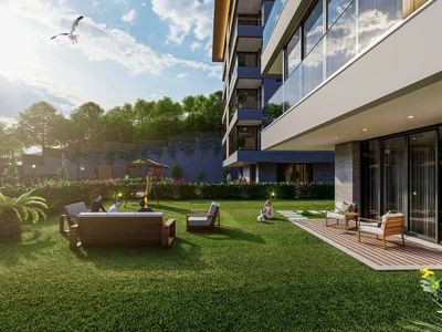 Residential complex Residential complex with panoramic city view in ecologically clean area, Uskudar, Istanbul, Turkey