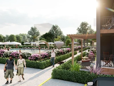 Complejo residencial Modern residential complex with swimming pool, garden, parking and sauna in the center of Mersin, Türkiye