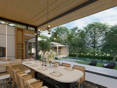 Complexe résidentiel Residential complex of first-class villas with private pools, Phuket, Thailand
