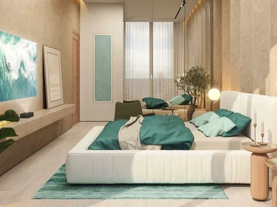 Residential complex New Evergreens Residence with a swimming pool, a green area and a shopping mall, Damac Hills 2, Dubai, UAE
