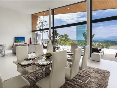 Zespół mieszkaniowy Residence with a swimming pool and a panoramic view, Samui, Thailand