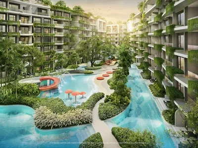 Complejo residencial The Title Modeva Condominium is 500 meters from the beach in Bang Tao.