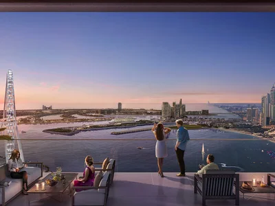 Wohnanlage Three-bedroom new apartment in the premium coastal complex BlueWaters Bay with a unique location, JBR area, Dubai, UAE