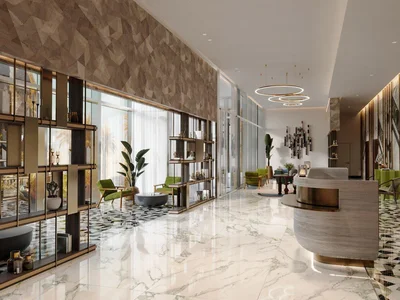 Complejo residencial New project DoubleTree by Hilton with a pool and recreation areas close to a metro station and DIFC, Jumeirah Garden City (Al Satwa), Dubai