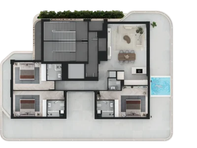Residential complex Marina-View Residence in Larnaca