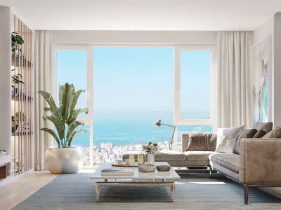 Complexe résidentiel Apartment with panoramic views of the sea, city and Princes' Islands, Pendik, Istanbul, Turkey