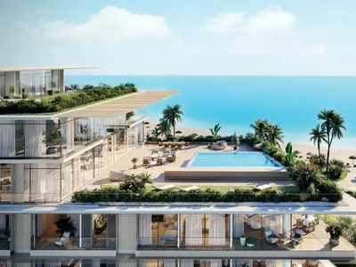 Wohnanlage New Bay Residences with swimming pools, gardens and a cinema, Dubai Islands, UAE