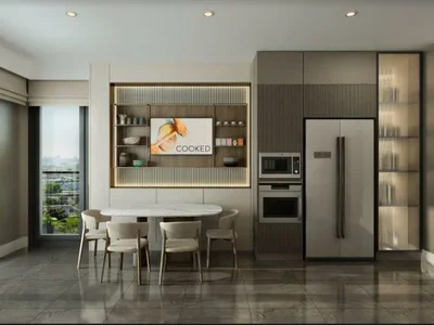Residential complex New apartments with a picturesque view in a guarded residence, near the parks and the metro station, in the heart of Istanbul, Turkey