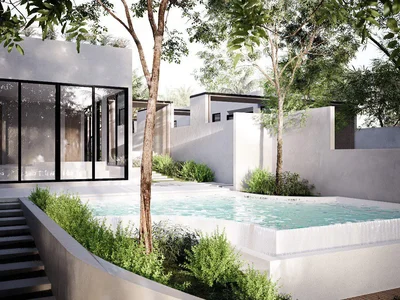 Zespół mieszkaniowy New villas with swimming pools and picturesque views, Bali, Indonesia