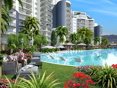 Edificio de apartamentos 2 Room Apartment in Cyprus/ İskele Long Beach