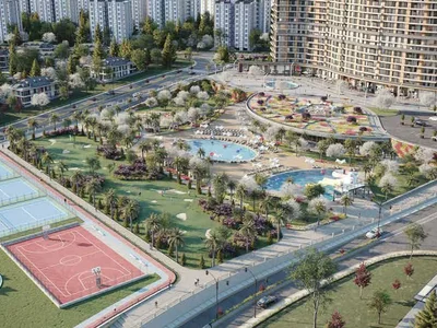 Zespół mieszkaniowy High-rise residence with swimming pools, a golf course and an aquapark, Istanbul, Turkey