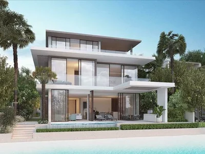 Zespół mieszkaniowy New complex of unique beachfront villas Beach villa, Palm Jebel Ali, Dubai, UAE