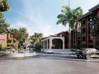 Zespół mieszkaniowy New premium residence with a swimming pool, a restaurant and a spa center at 100 meters from the beach, Phuket, Thailand