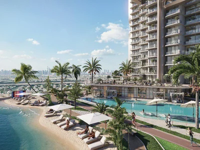 Complexe résidentiel New complex of furnished apartments Voxa with swimming pools and a mini golf, JVT, Dubai, UAE