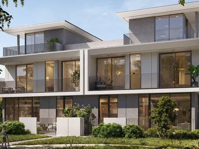 Zespół mieszkaniowy New Rivera Residence with gardens, flower farms and a fitness area, The Valley, Dubai, UAE
