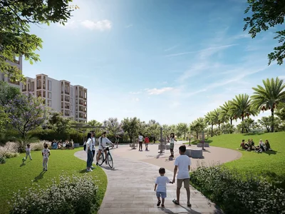 Residential complex Residential complex near green park, marina and city beach, Dubai Creek, Dubai, UAE