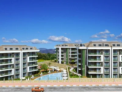 Residential quarter 3  bedroom off plan apartment in Alanya