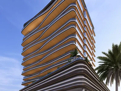 Residential complex New Sofitel Residences with a swimming pool and a wellness center close to Burj Khalifa, Downtown Dubai, UAE