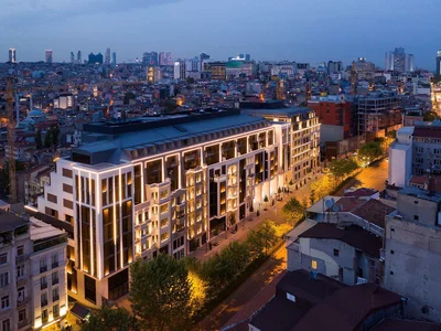 Жилой комплекс Проект реновации Taksim 360 для получения гражданства в культурном центре Стамбула, Турция