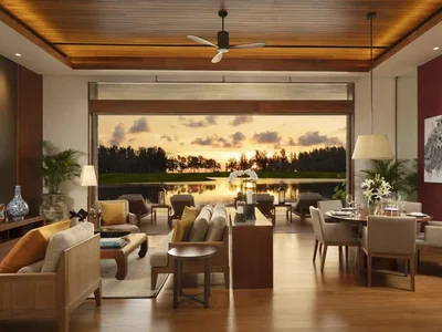 Zespół mieszkaniowy New complex of villas with a golf club and a spa center at 900 meters from the beach, Phuket, Thailand