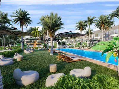 Edificio de apartamentos NCP-159  Located just 10 minutes from the beach in Bahçeler, Yeni İskele, Terra Life is a modern 