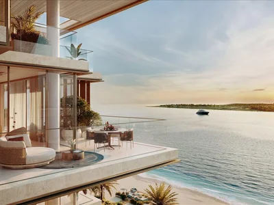 Wohnanlage Luxury penthouse with a garden and a swimming pool in the new Shoaq Residence with a direct access to the beach, Dubai Islands, Dubai, UAE