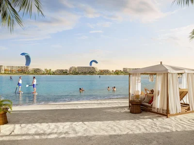 Complejo residencial New complex of villas Siniya Island with a private beach and a golf course, Al Seanneeah, Umm Al Quwain, Dubai, UAE