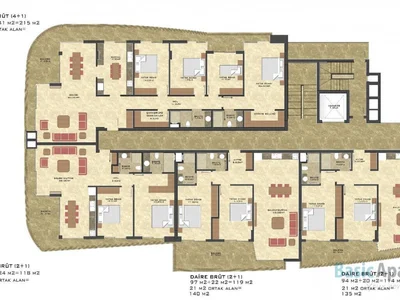 Dzielnica mieszkaniowa Kucuker Prime Alanya Luxury seaside aparments