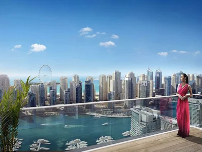 Residential complex Vida Residences — serviced apartments in a high-rise residence by Emaar with a spa center and a conference room in Dubai Marina