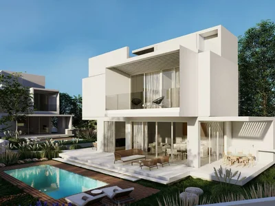 Zespół mieszkaniowy New residence with a swimming pool and a kids' playground in a prestigious area, 150 meters from the beach, Paphos, Cyprus