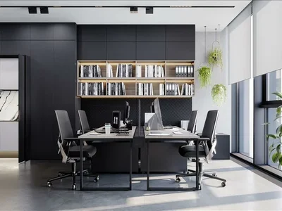 Complexe résidentiel New complex of home offices with around-the-clock security on E-5 Highway, Istanbul, Turkey