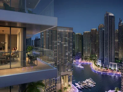 Residential complex Apartments in the new Marina Cove residence with a swimming pool 2 minutes from the waterfront in Dubai Marina area, Dubai