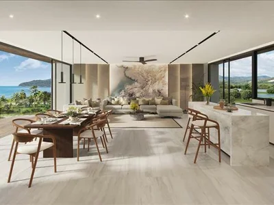 Zespół mieszkaniowy Gated complex of townhouses with swimming pools at 50 meters from the beach, Phuket, Thailand