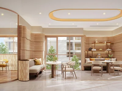 Residential complex New residence with a swimming pool, a fitness centre and a co-working space, Bangkok, Thailand