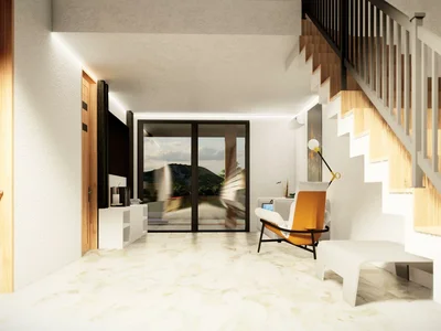 Residential complex Two-storey townhouses near rice fields, 15 minutes to the beach, Changgu, Bali, Indonesia
