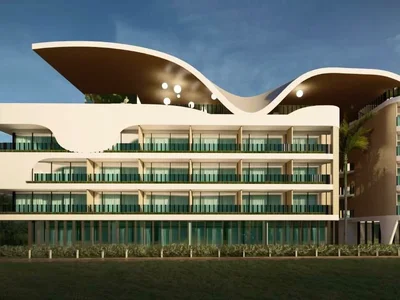 Complexe résidentiel New residence with a swimming pool, a park and a co-working area, Bali, Indonesia