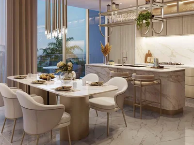 Complejo residencial New project BEACH WALK GRAND 2 with swimming pools, and a kids' playground, Dubai Islands, Dubai, UAE
