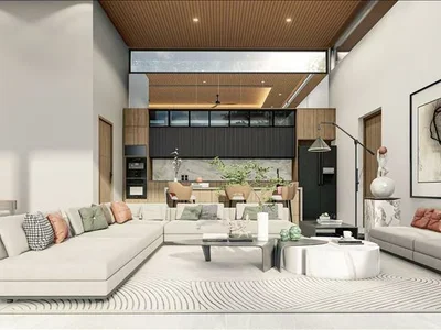 Wohnanlage New complex of modern villas with swimming pools close to the beach and an international school, Phuket, Thailand