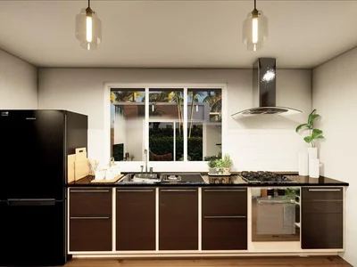 Wohnanlage New complex of villas with swimming pools, 250 meters from the beach, Samui, Thailand